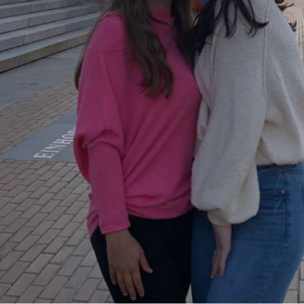 Women’s pink size small sweater!